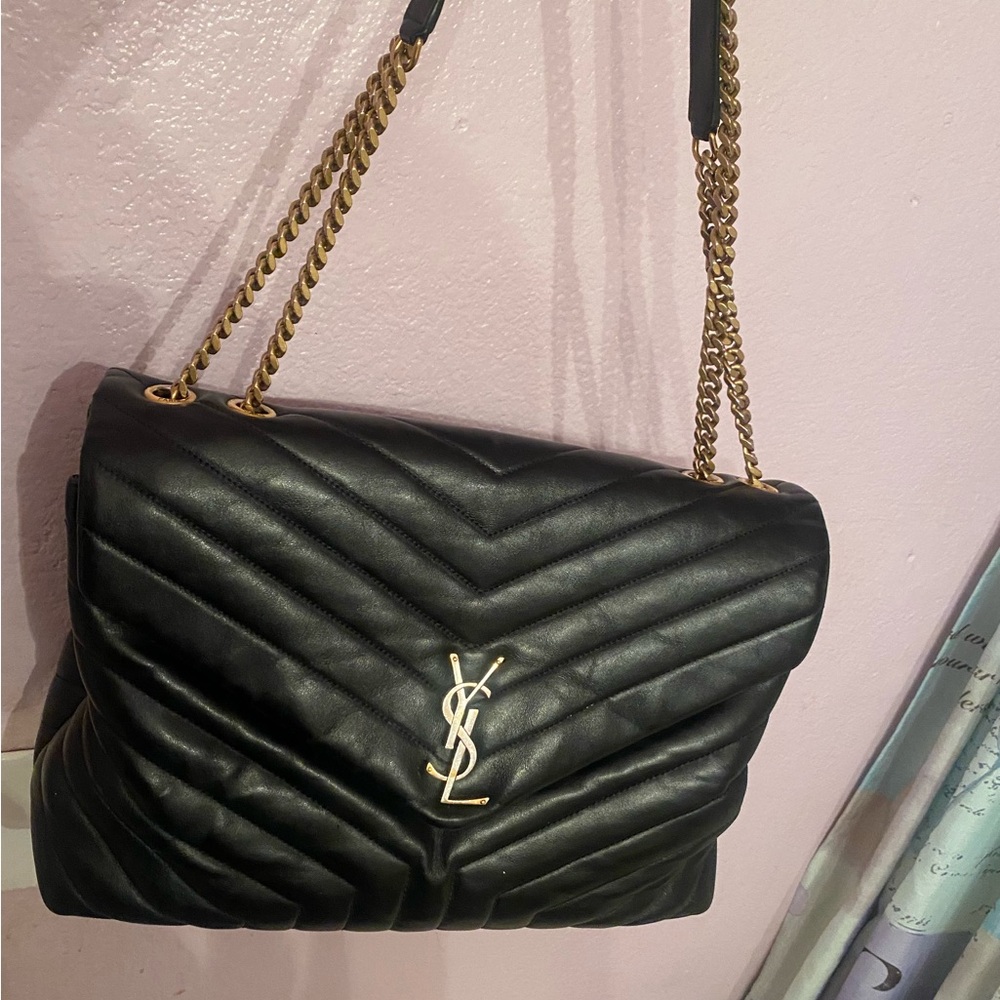 YSL Yves Saint Laurent Loulou Shoulder Bag Large